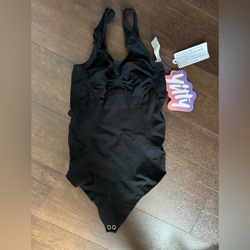 YITTY Black Shapewear Bodysuit